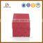 Factory price empty storage leather beauty cosmetic boxes for lady