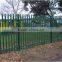 Palisade fence / rail black power painted granited palisade fence