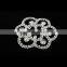 2015 fashion round crystal applique for wedding dress
