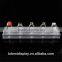 2016 Shenzhen factory fine carftship acrylic jewelry display/finger ring holder/ring display stand for 5 rings