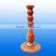 Finest Made Natural Yellow Jade Stone Lampstand