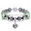 2016 factory charn costomize bracelet