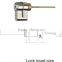 hot sell 2016 American style Lower price Keyed Entry Satin Stainless Steel cylindrical knob lock