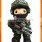 Cool Soldier Shaped Plastic Coin Bank For Boys