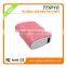 hot selling 18650 battery power bank with 3000mah to 6000mah