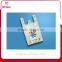AAAAA grade fashion reusable Plastic T-shirt bag