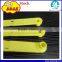 118*18mm Yellow Animal Sheep Goat Ear Tag With Laser Printing Number Most Popular
