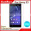 Free samples! Tempered glass screen protector for xperia z3, screen protector for sony phone