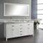 Lacquer White Floor Mounted Standing Bathroom Furniture