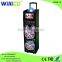 dual 12 inch fashional active bluetooth speaker with LED TV
