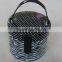 Popular crazy selling fashion structure leather cosmetic box
