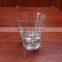 round bottom 8.5oz small fancy heavy base whiskey glass