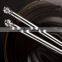 wedding gift silver plated Chopsticks good luxury Design chopsticks with animal monkey head display chopsticks