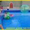 Amusement park inflatable paddling pools