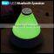 China Cheap Square Bluetooth Led Lamp Speaker