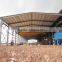 Q345B welded H beam metal plate store structure