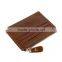High quality Women's Genuine Leather Mini Card Case Wallet with Zipper Pocket ID Window