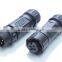 M12 2P/3P/4P/5P/6P/7P/8P male female waterproof cable connector