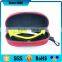 red pu cover eva eyeglass folding box case bag