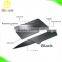 Climbing camping outdoor tools wallet card package credit card knife