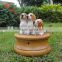 Mini dog figurines garden decoration product wholesale