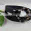 fashion PU with rhinestone buckle belt