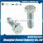 High quality 2-1/2 hex cap screws TYPE1 ASTM A490 zinc nickel UNC