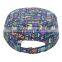 Top quality cotton printed Military hat / Military cap / Army cap