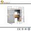 Hot sale iron and wooden dormitory bed for school