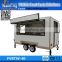 Utility Mobile Food Cart for Frying Chicken & Hotdog & Crepes