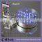 RGBW 15CM round flower vase base LED table centerpiece decoration light with battery powered