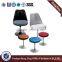 Metal round base foot rest bar stool chair (HX-BR309)