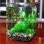China supplier square large acrylic aquarium fish tank with Led light