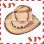 Cheap Plain wholesale Cowboy straw hat for children