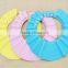 New Hot Selling 3 color Adjustable Shower cap protect Shampoo for baby health Bathing bath waterproof caps