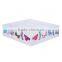 household storage for underwear and jewellery clear plastic storage box with dividers