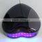Heart style led nail lamp nail uv lamp led nail 2w