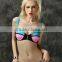 BSC057 Full fishion women sexy fission pure triangle bikini swimwear