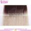 2015 Factory wholesale cheap ombre hair extension virgin indian remy tape hair extension