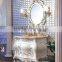 Wholesale antique bathroom vanities in white with over mirror WTS322