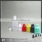 childproof clear eliquid bottles pe 10ml vape juice plastic dropper bottles