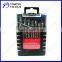 25 pcs HSS Drill Bits Set with Rose Plastic Box
