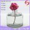 Factory supply glass aroma diffuser bottle with cork high quality cylindrical glass aroma diffuser with small mouth