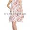 Sleeveless Ladies House Dress Digital Printed House Dress