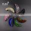 cylinder zinc alloy metal base green cabinet crystal handle
