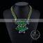 high quality vintage acrylic resin chunky statement necklace fashion women pendant necklace 6390050