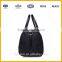 Fashion High End Travel Bag Style Durable Canvas PU Decoration Weekend Bag