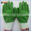 BSSAFETY green crinkle full dipped latex coating work safety glove