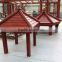 High quality newly designed 6000 series aluminum extrusion profile pavilion/grape shelf