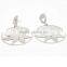 best selling fleet earrings for ladies made of stainless steel